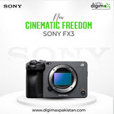 Sony FX3 Full-Frame Cinema Camera + Gimbal (cw)